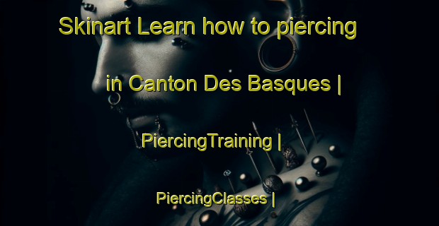 Skinart Learn how to piercing in Canton Des Basques | PiercingTraining | PiercingClasses | SkinartTraining-Canada